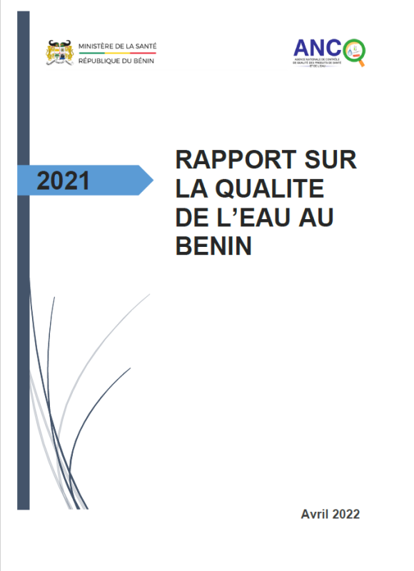 Rapport sur la qualité de l'eau au Bénin_2021
