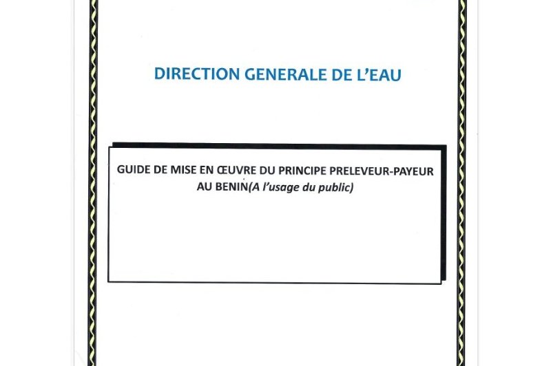 Guide de mise en oeuvre du principe préleveur-payeur