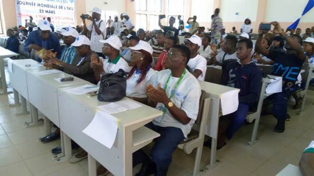 Vue des participants en salle