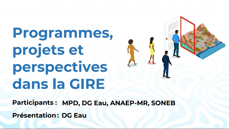 Programmes, projets et perspectives dans la GIRE